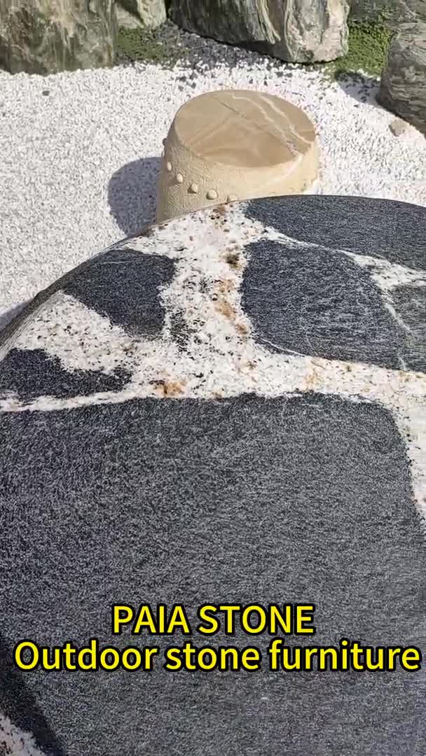 Nature Outdoor Stone Furniture  For Exterior Table