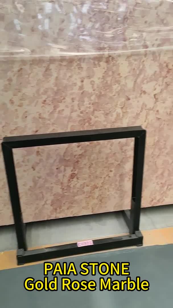 New Product Polishing Golden Rose Marble For Floor Tiles