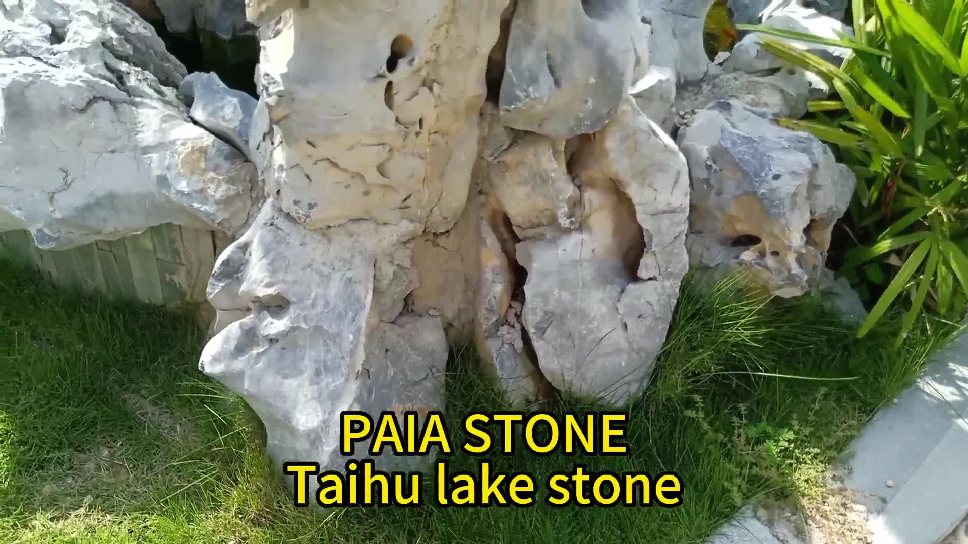 Taihu Lake Stone For Garden Rockery Decoration