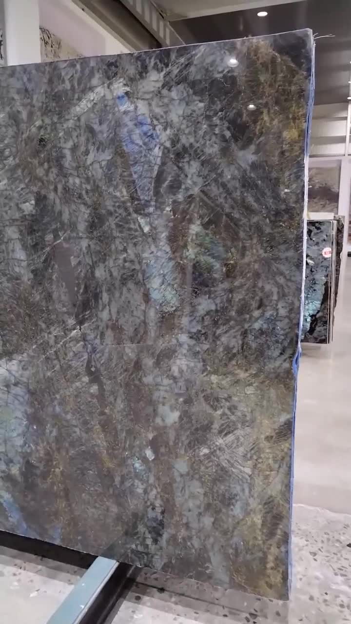Labradorite Blue Granite Polished Slab