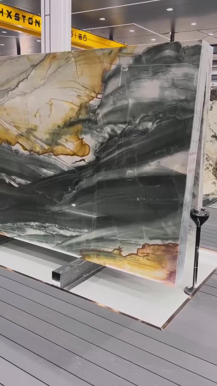 Blue Van Gogh Quartzite Slabs