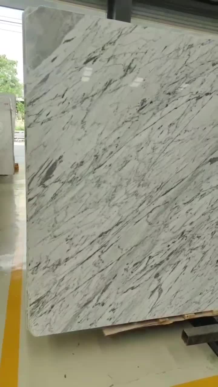 Italy Classico White Marble Calacatta Vision Big Slab Tile