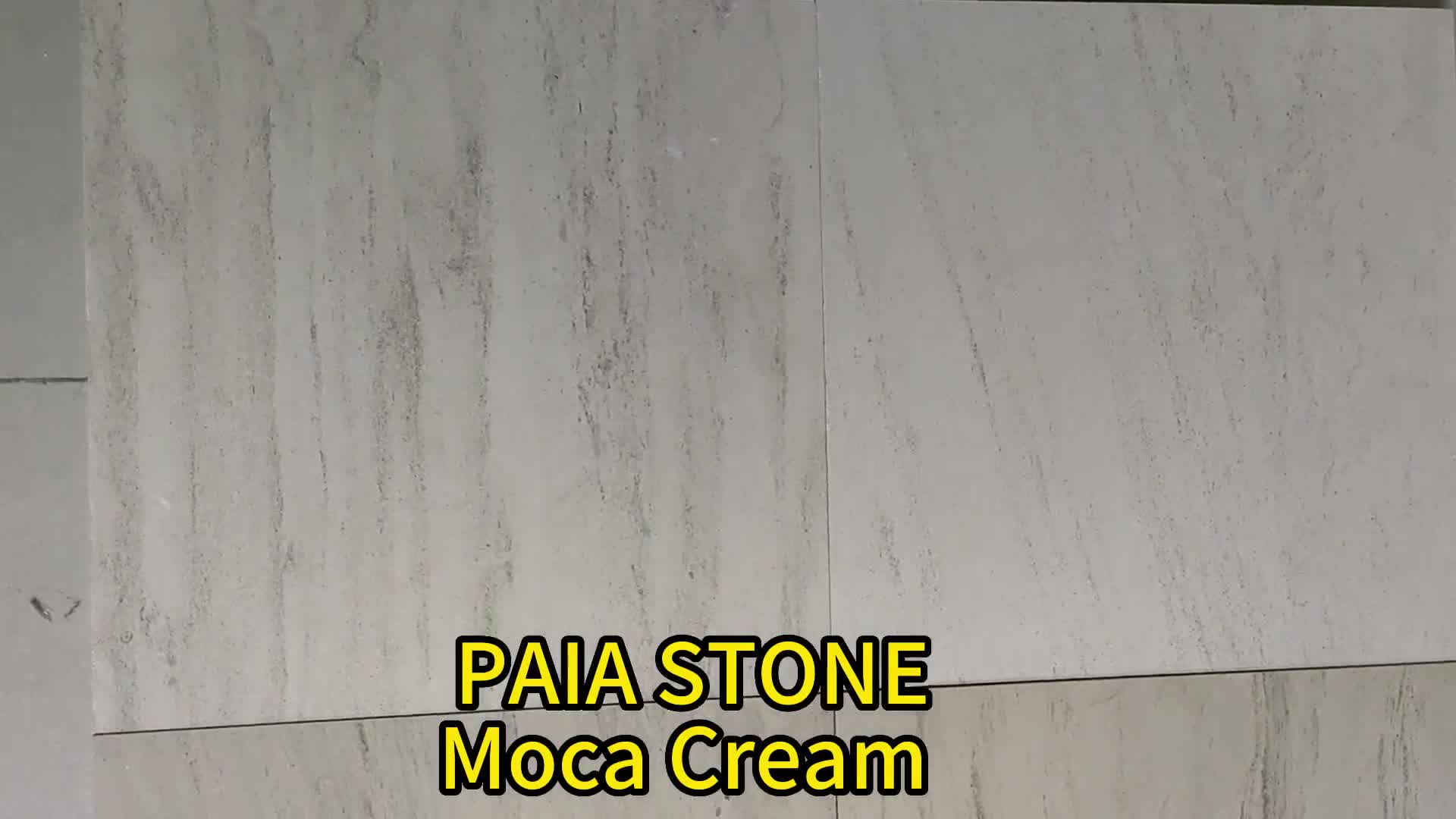 Moca Cream Beige Limestone For Building Exterior