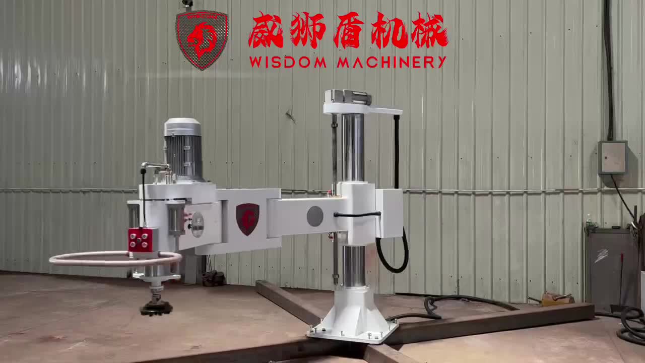 Wisdom Single Arm Stone Polishing Machine For Marble And Granite