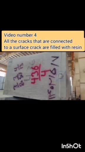 'TROLL' Stone Block Reinforcing Machine For Marble And Granite