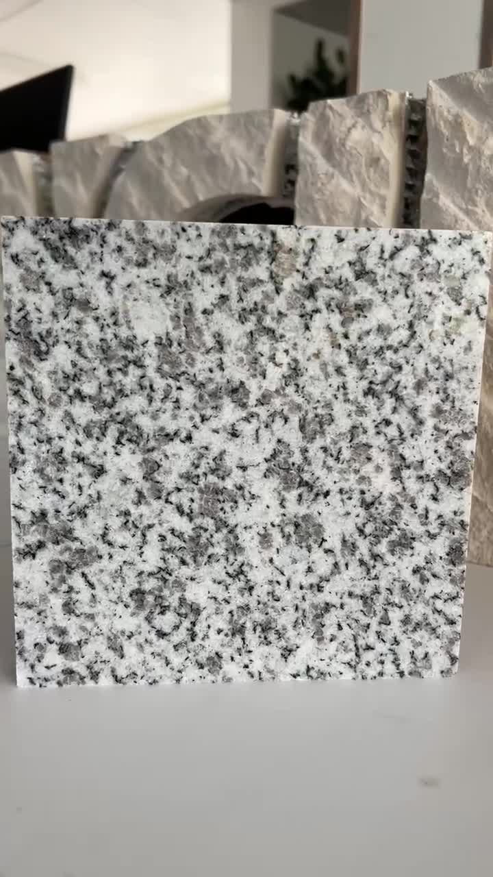 Barre Grey Granite Laminated Aluminum Honeycomb Panels