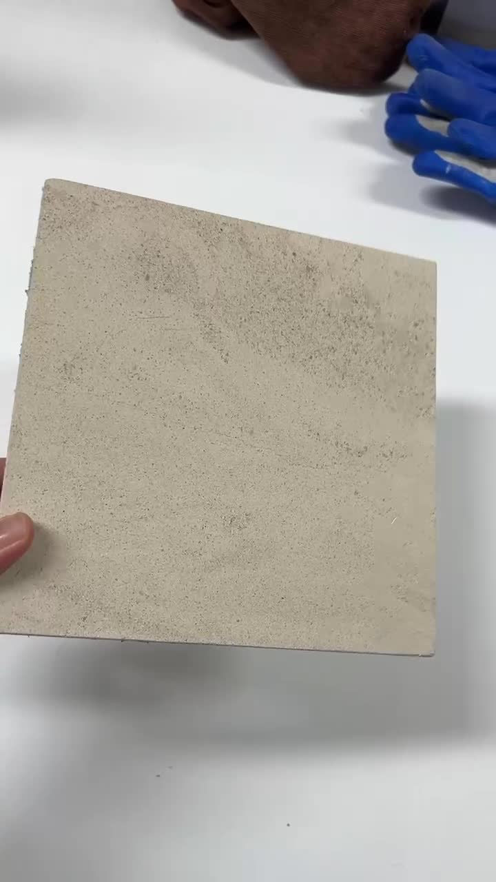 Moca Cream Beige Limestone Tile Laminated Honeycomb Panels