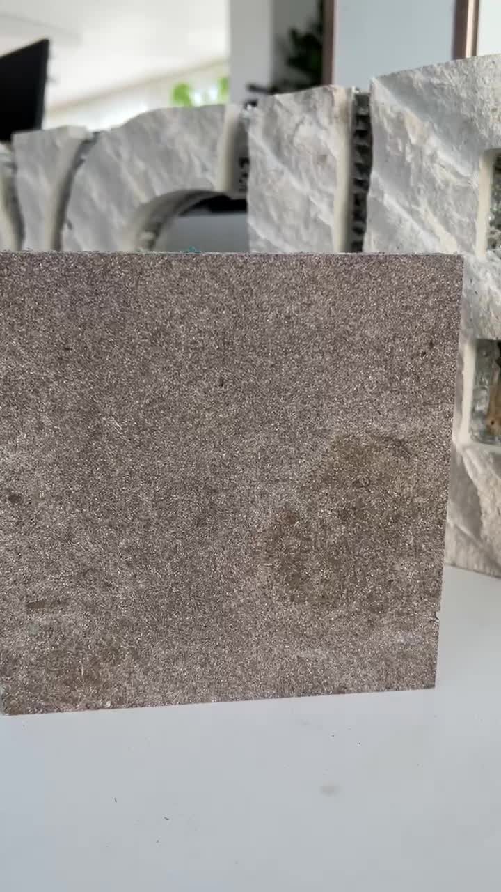 Oeland Red Limestone Tile Laminated Honeycomb Panels