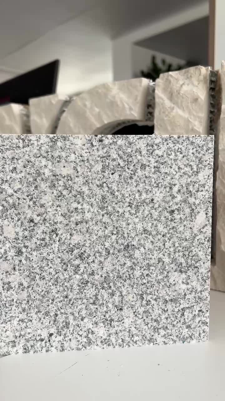 Silvestre Grey Granite With Aluminum Honeycomb Panels