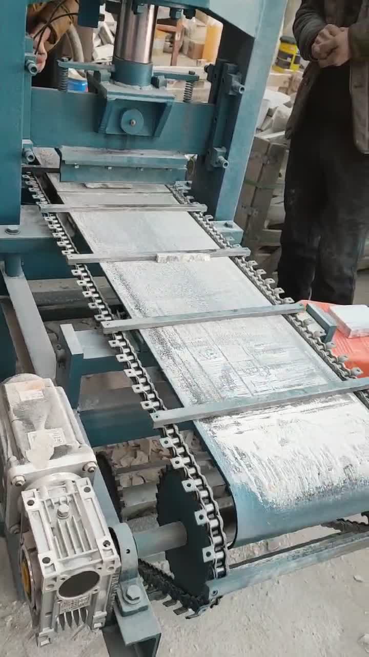 Cube Stones Splitting For Making Mosaic Stone Cut Machine