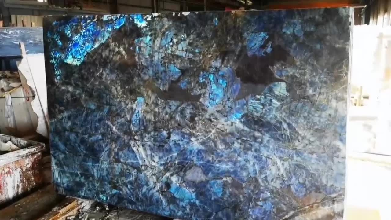 Blue Labradorite Wash Basins For Luxury Home Decoration