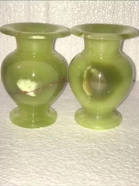 Onyx Flower Vases