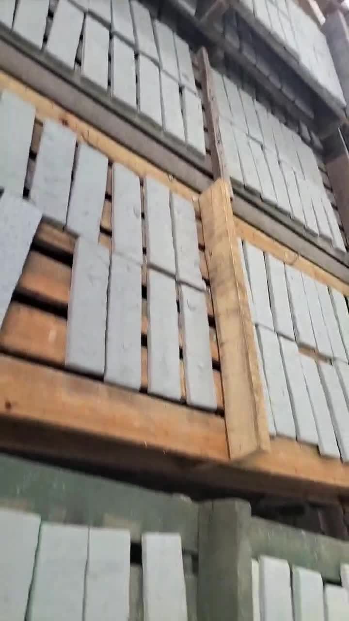 Antique Brick Stacked Stone Strips Artificial Stone Panels