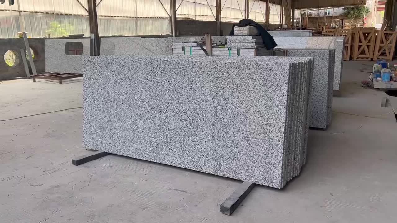 Factory Directly Supply Jilin White Granite Slabs Polished