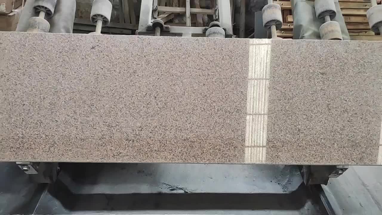 China Sesame Red  G681 Granite Slabs Polished