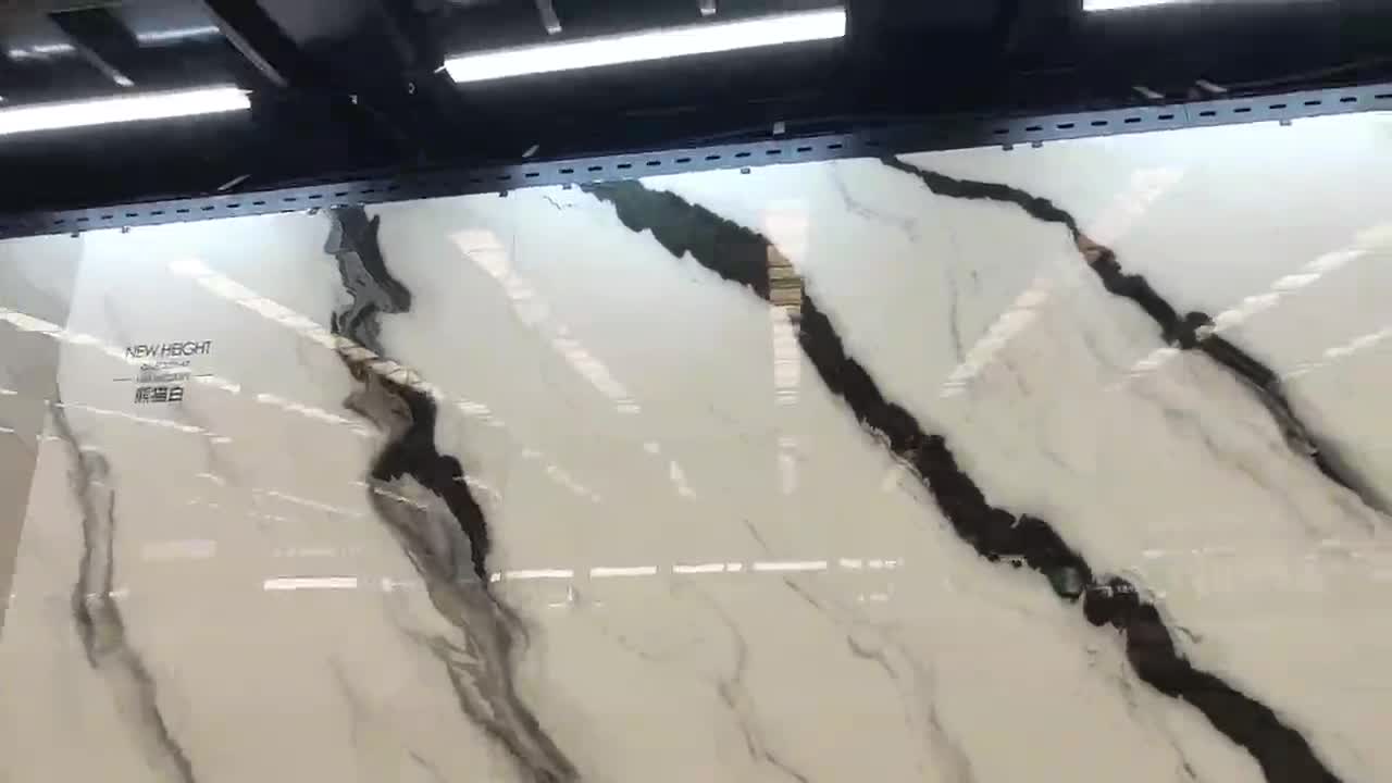 Sintered Stone Panda White Marble Vein Sintered Stone Floor