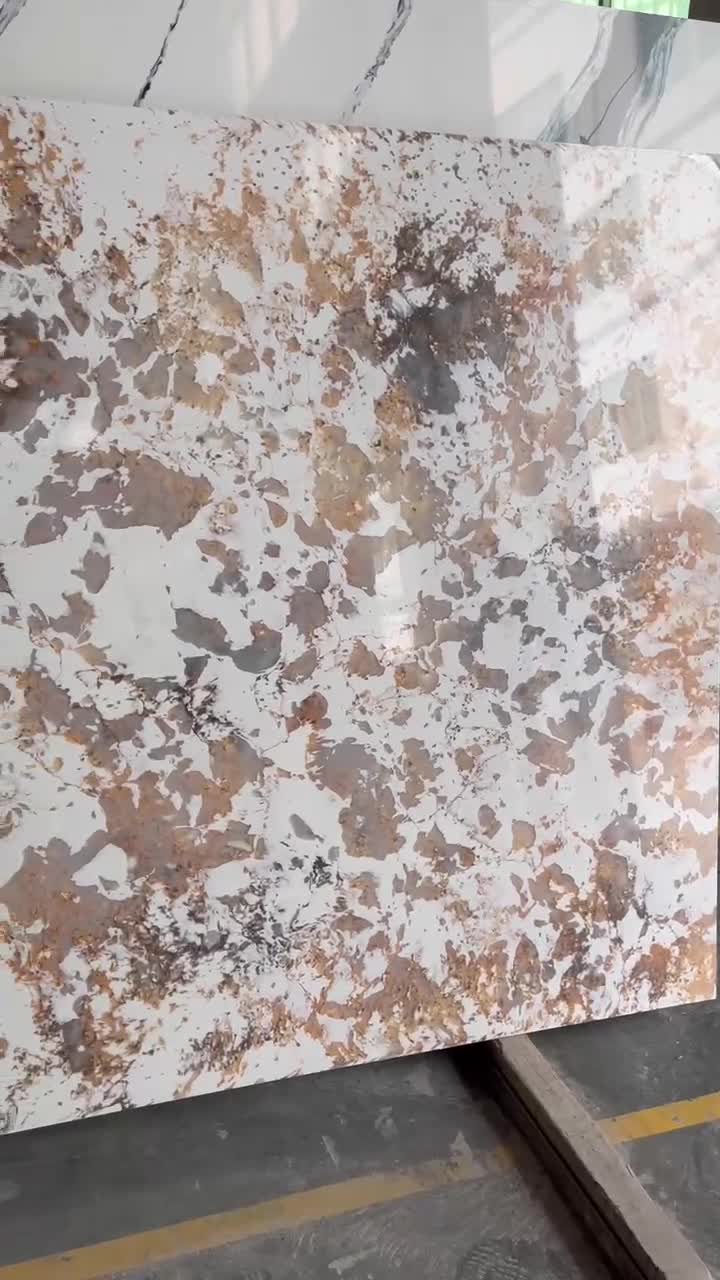 Granite Look Polished Quartz Stone Slab China Supplier