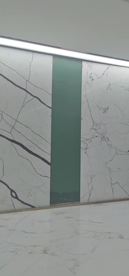 Polished Artifical Polished White Quartz Slab