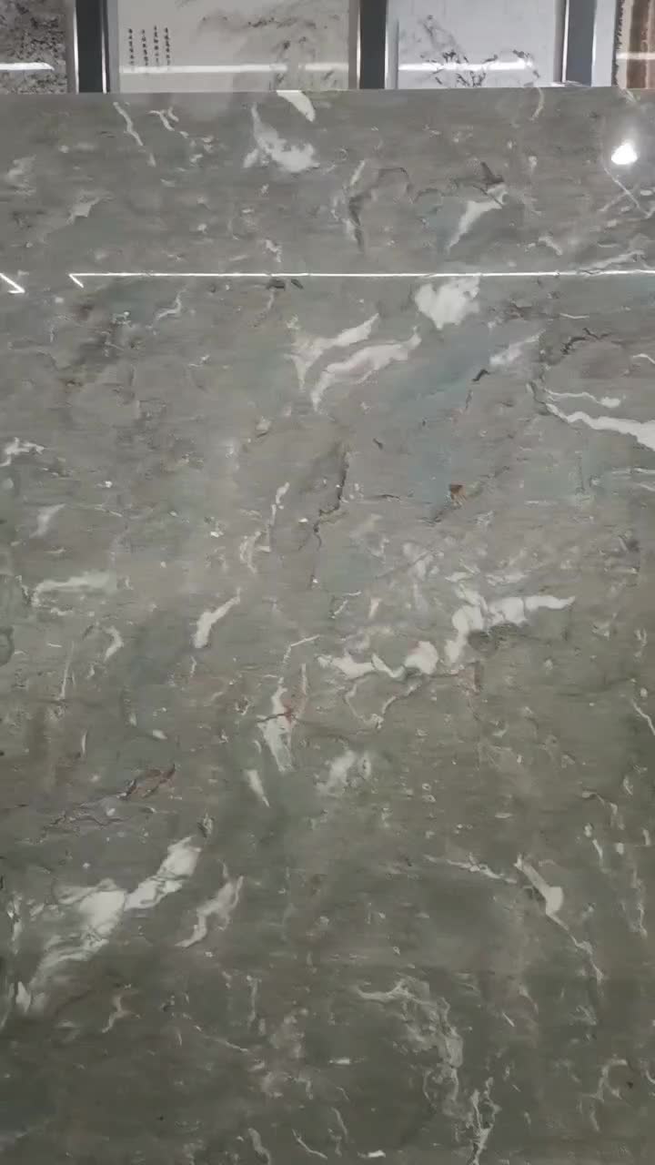 China Ocean  Blue Grey Marble Tiles& Slab Wall Stone Design