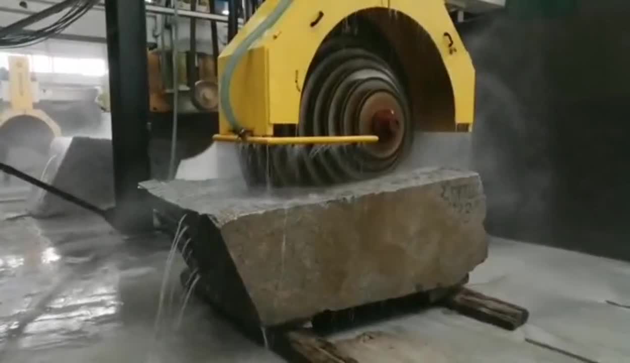 Bridge-Type Multi-Blade Granite Marble Block Cutting Machine