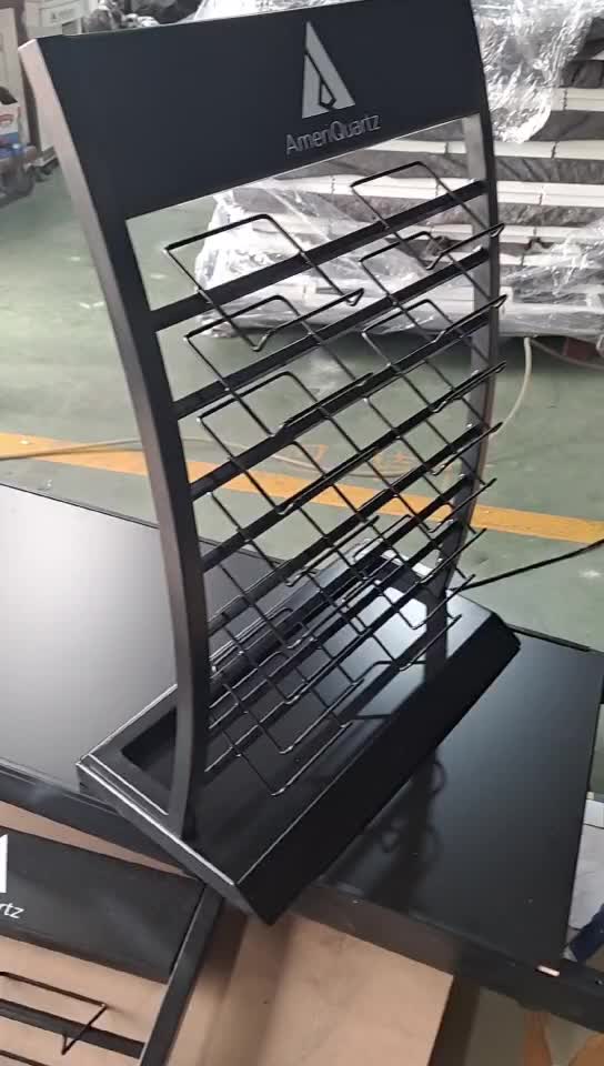 Natural Stone Display Stand Rack