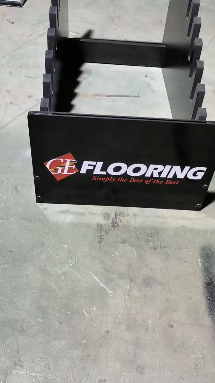 Wood Floor Display For Showroom