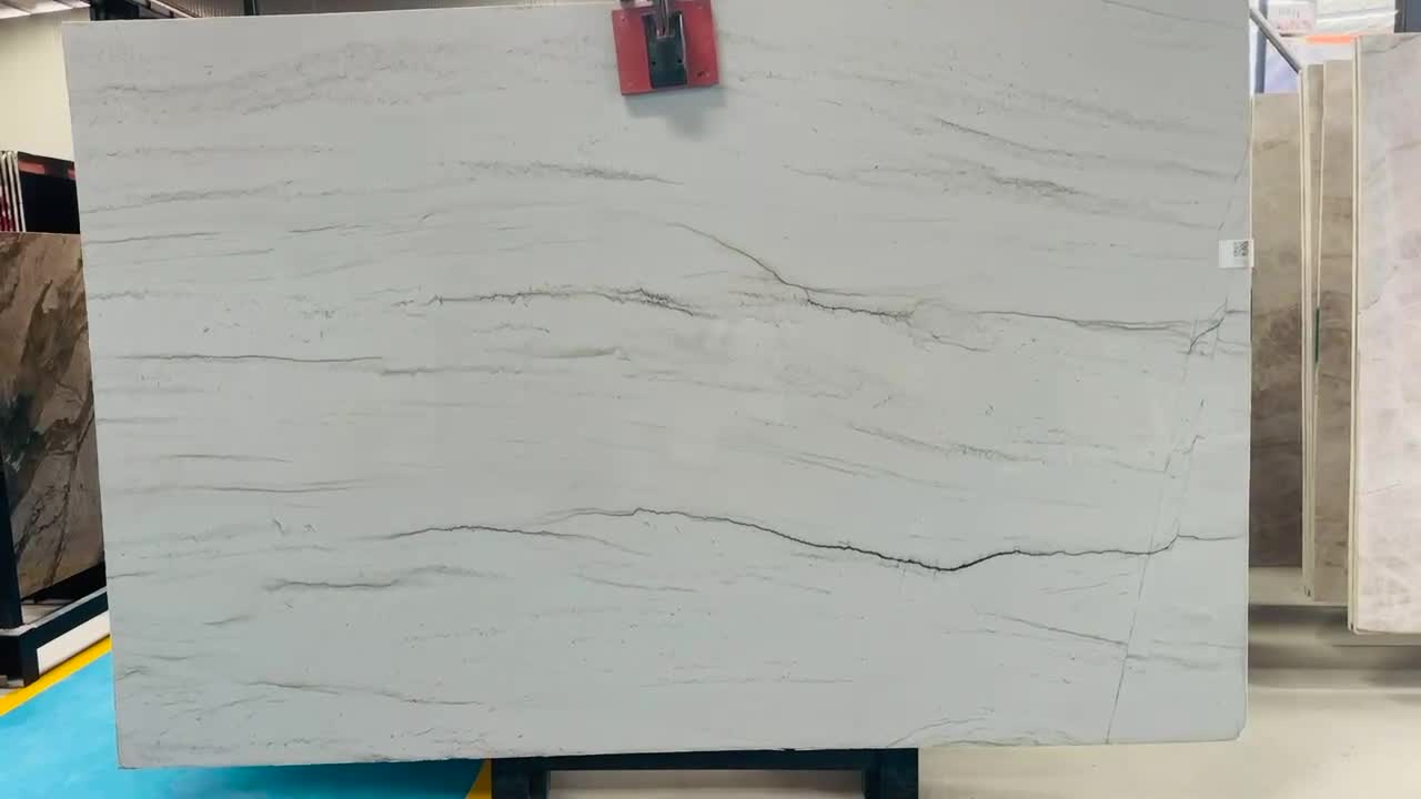 Mont Blanc Quartzite Slabs Brazil Calacatta