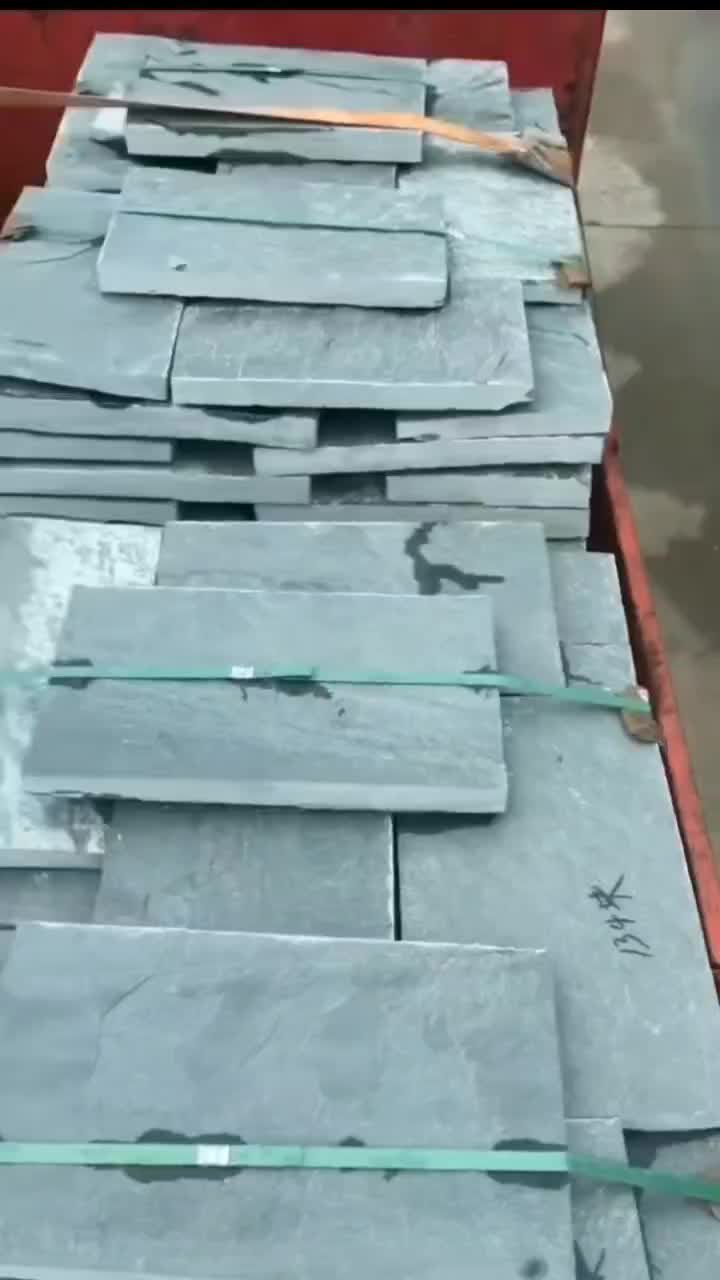 Green Slate Split Wall Tiles