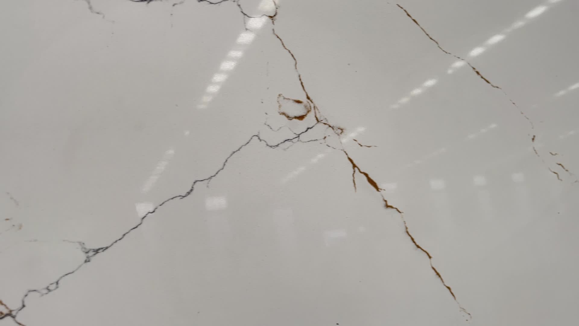 Horizon Calacatta White Engineered Stone Artificial Quartz