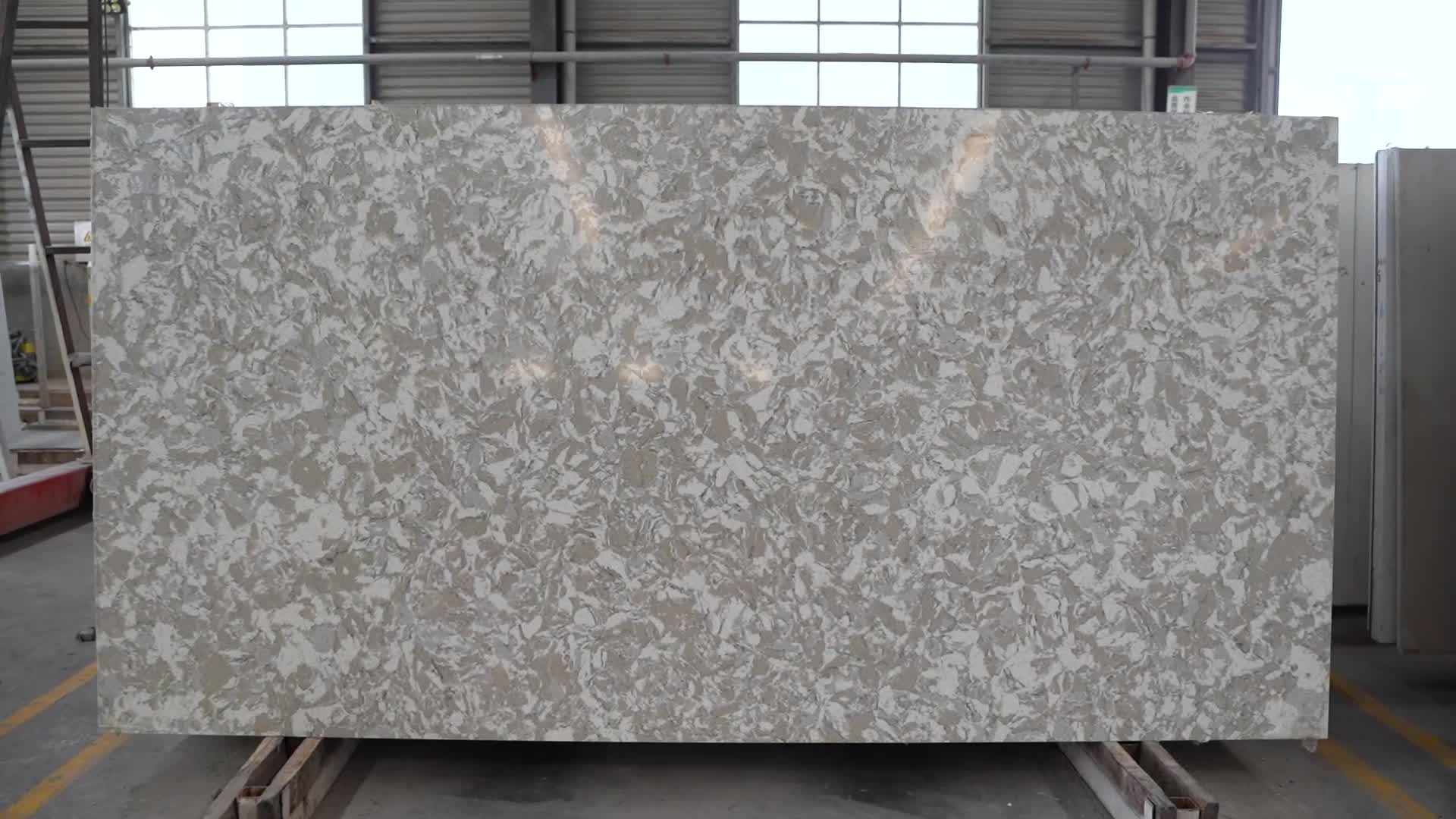 Marble Look Artificial Quartz Slabs
