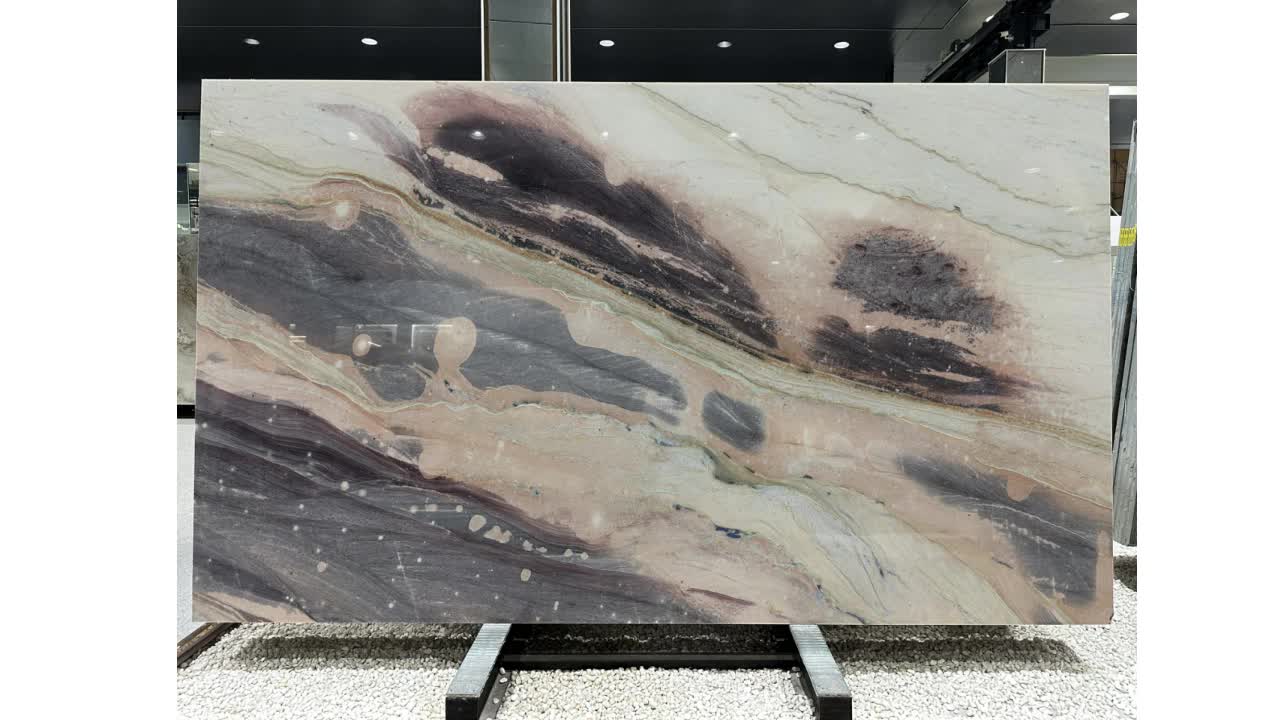 Brazil Admiral Blue Quartzite Slab For Wall