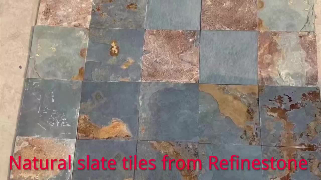 Natural Green Slate Floor Tiles