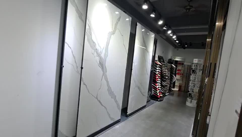 Ceramic Sliding Display Rack For Showroom