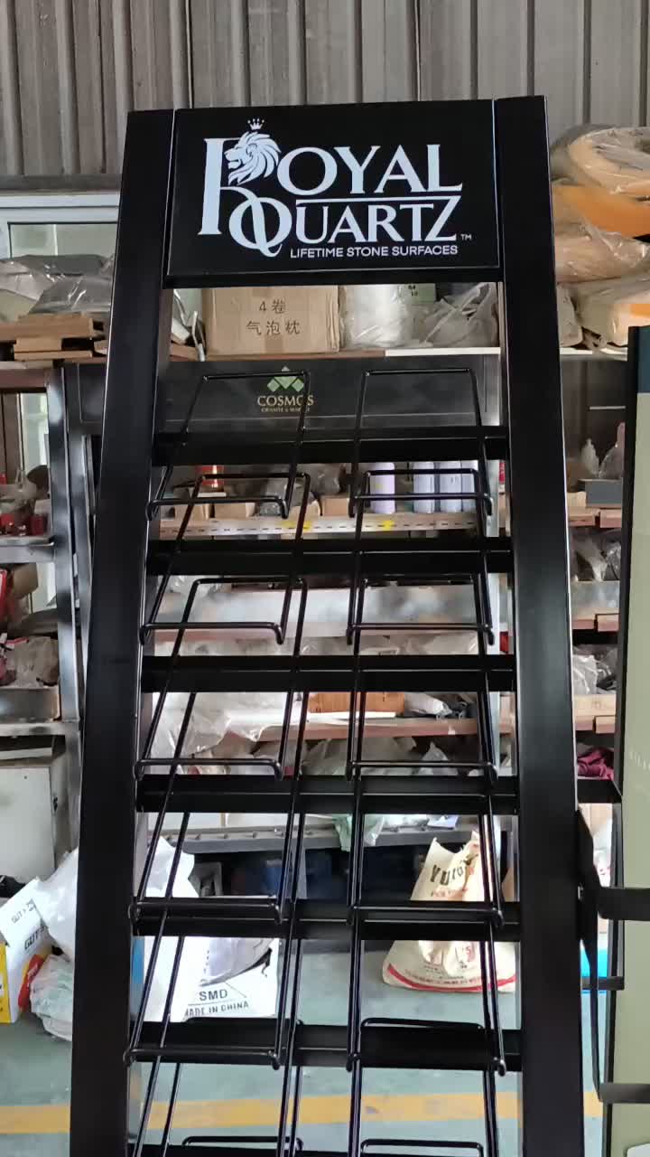 SRL017 SQ Metal Tile Display Racks