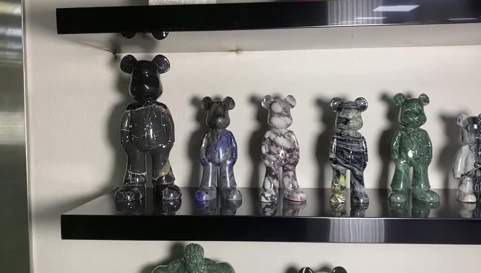 Handicraft Natural Marble Design Hot Sale Gift Marbear
