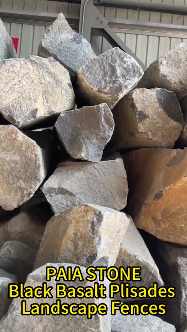 Basalt  Landscape Fences For Gardern Stone Balustrades