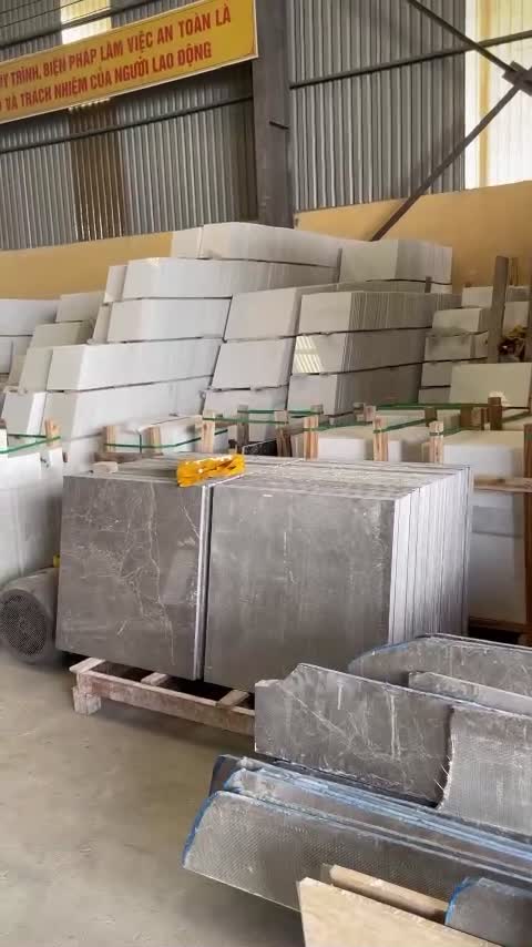 Gray Ocean Marble Floor Tile/Wall Tile Home Applications