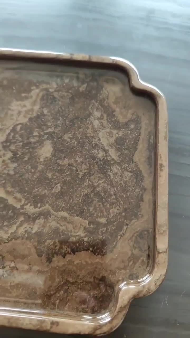 Marble Design Serving Tea Trays For Home Decor