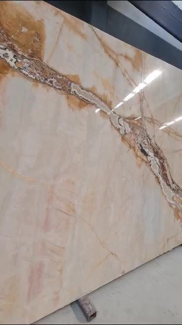 Afyon Golden River Marble Slab & Tiles