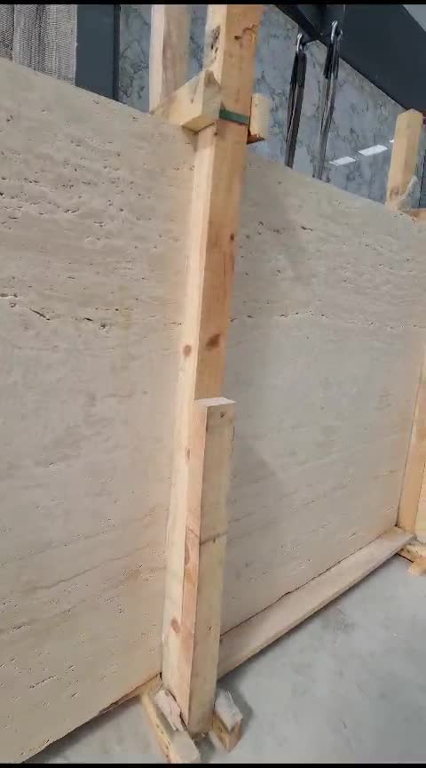 Ivory Cream Light Travertine Slabs