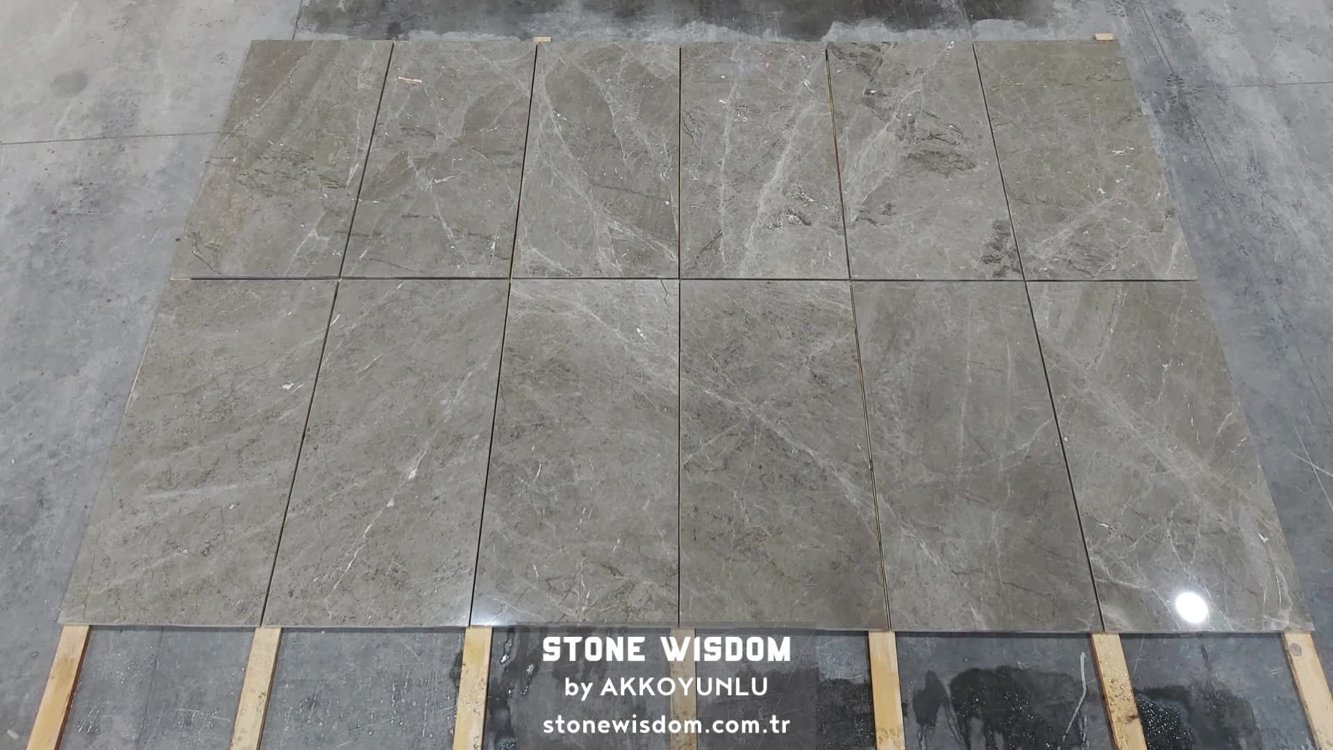Rising Star Bruno Coffee Brown Marble Tiles