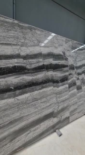 Titanium Gray Dolomite Slab & Tiles