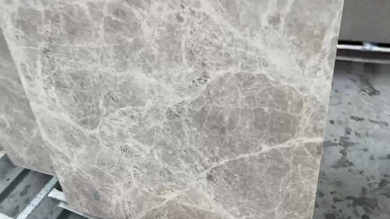 Emperador Olive Brown Marble-Porcelain Laminated Backed Slab