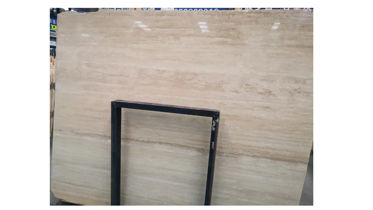 Italy Roman Beige Travertine Good For Wall  Slabs