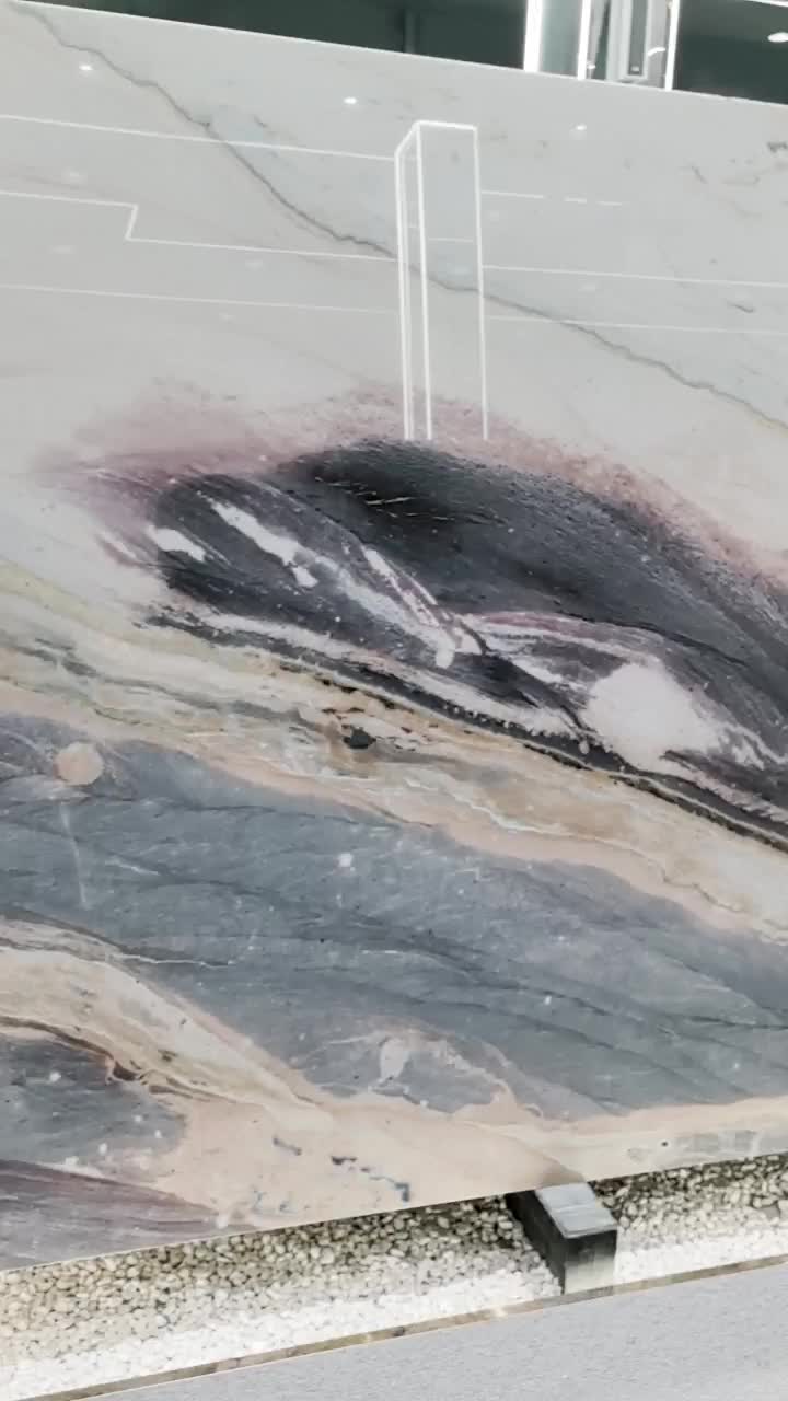 Polished Arcobaleno Quartzite Slabs