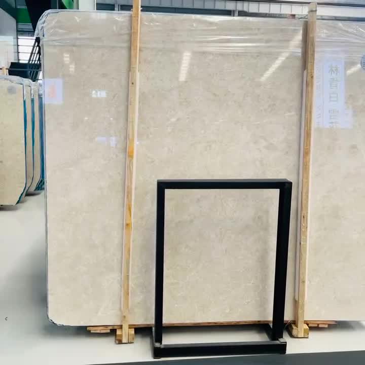 Omani Delicate Beige Marble Wall Cladding Bathroom Tiles