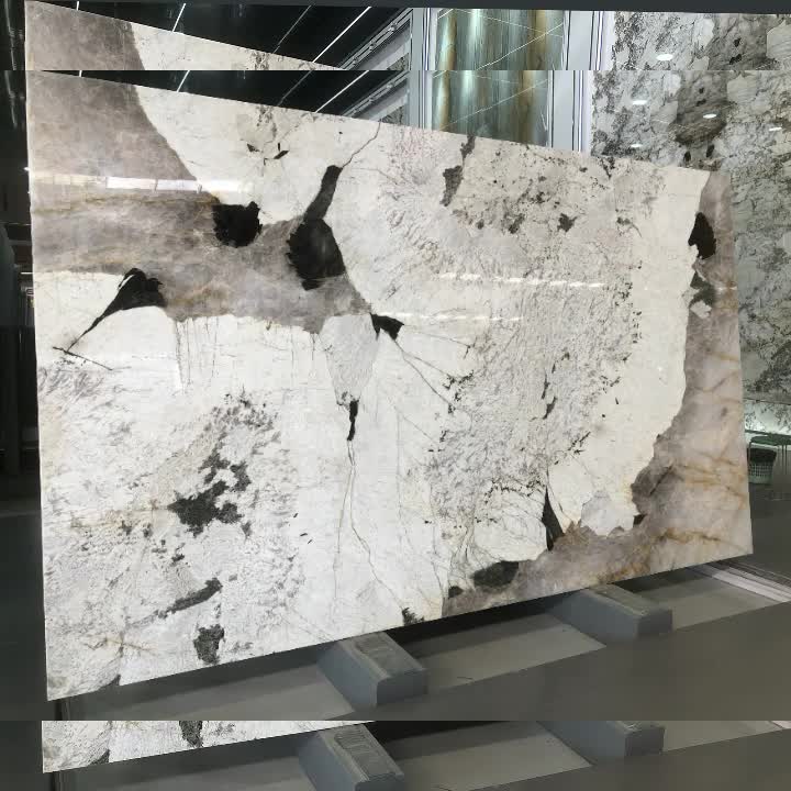 Wholesale Pandora White Granite Tiles Slab