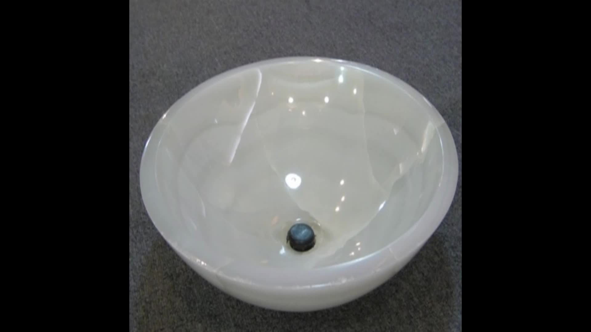 Wholesale White Marble Wash Stone Sinks For Bathroom