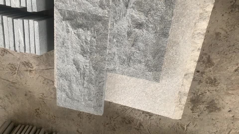 G654 Granite Mushroomed Exterior Wall