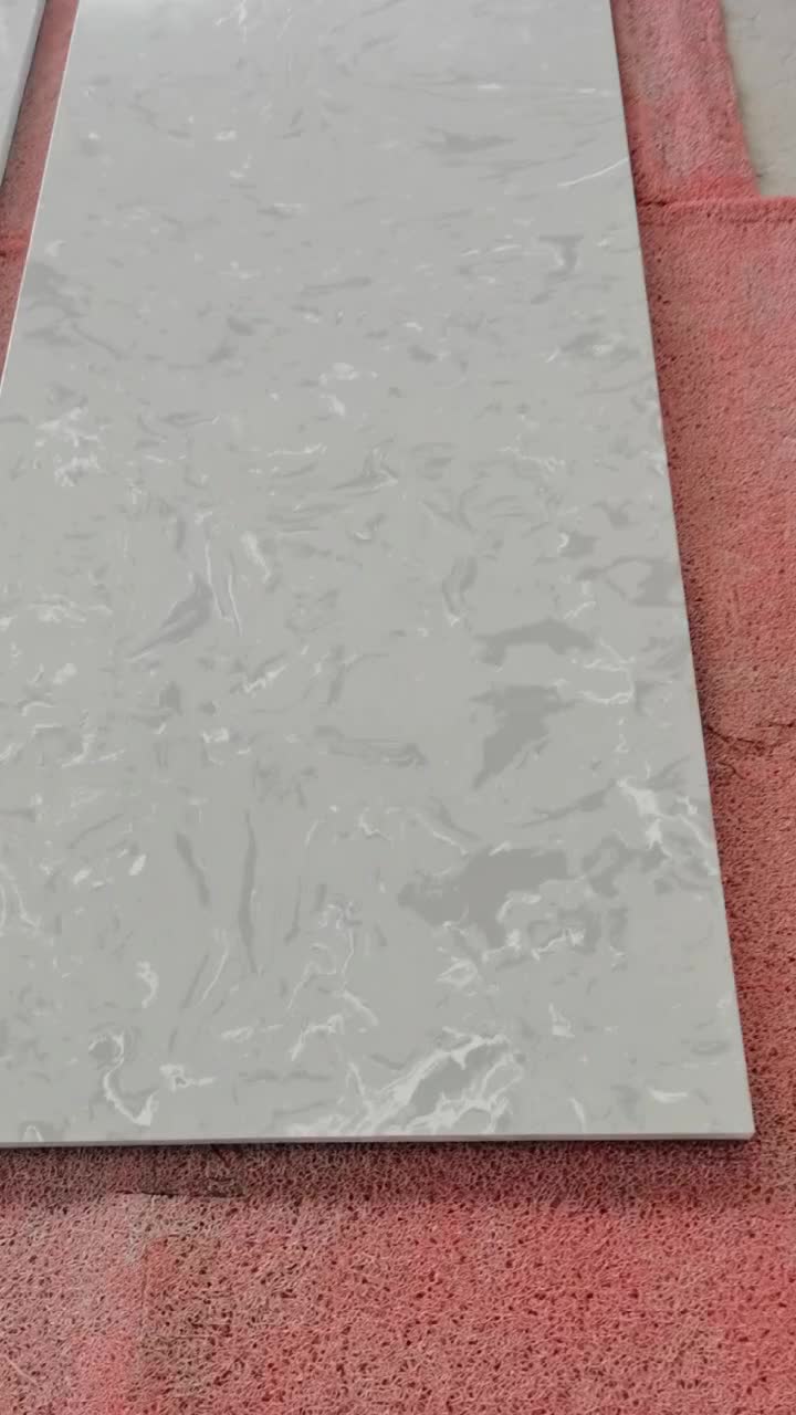 Grey Artifical Marble Stone Vanity Bath Tops